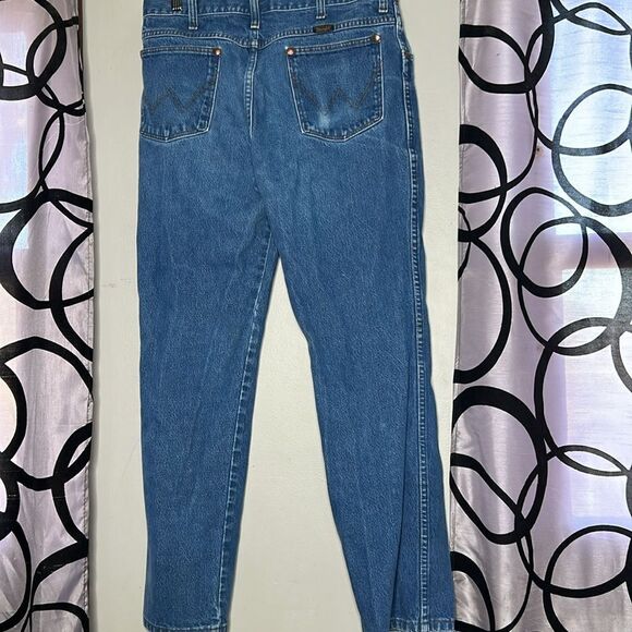 Wrangler straight leg denim jeans size 34 x 30 - Picture 11 of 13